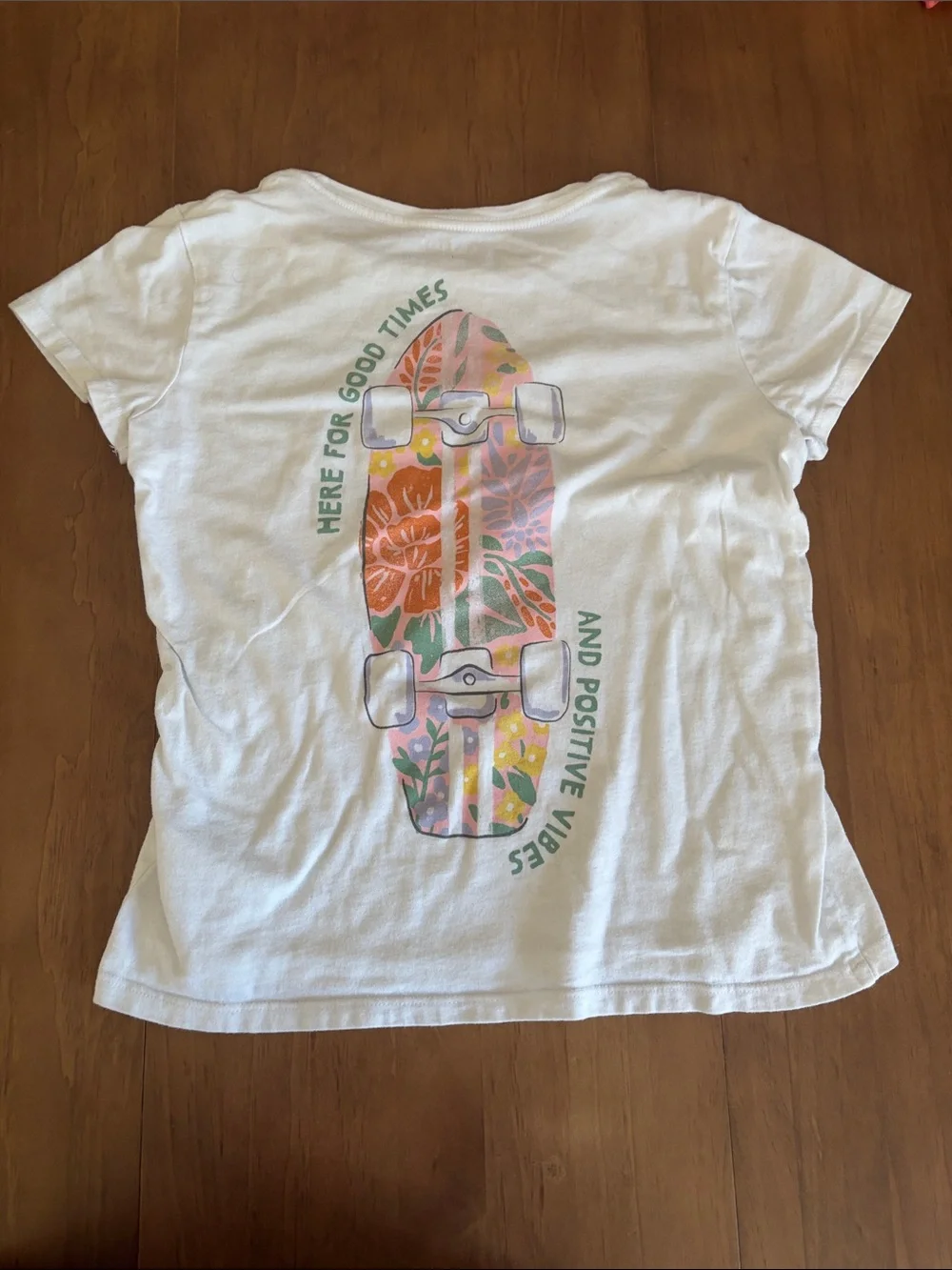 Mixed Girls Tank & Tee Old Navy XL Bundle- Coral, Mint, Black, White, Light Blue